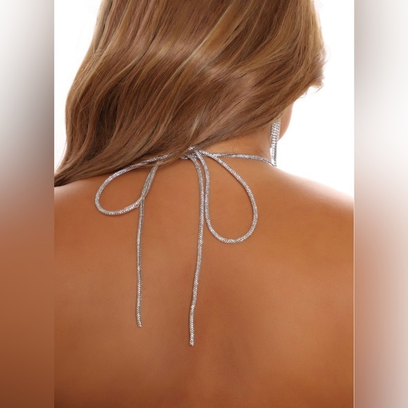 Fashion Nova Plus Size 2X Elegant Black Velvet Strapless Dress - Picture 5 of 5